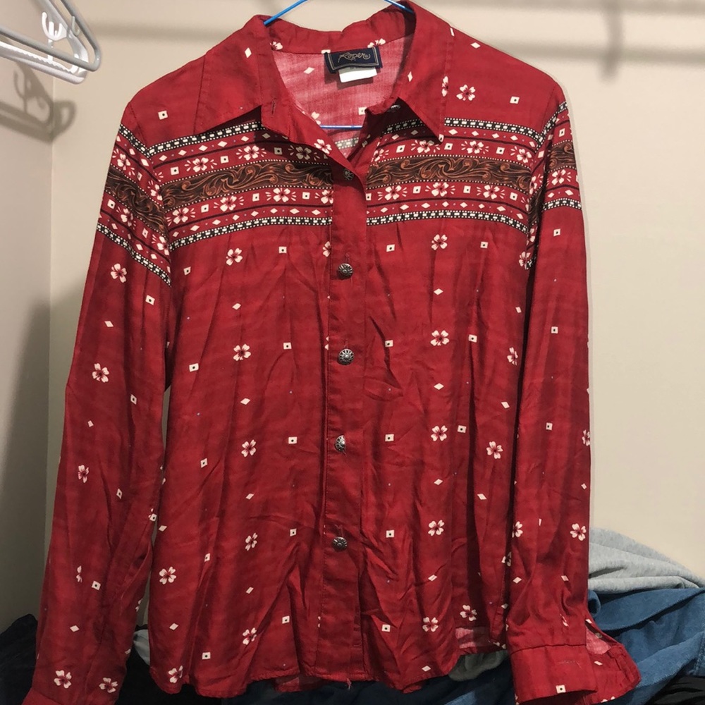 Roper western shirt